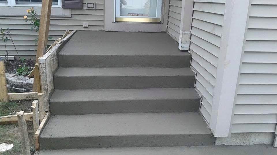 concrete stairs